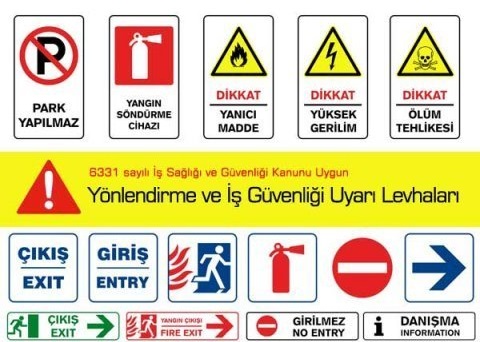 Uyarı, İkaz Levhaları Tedarik